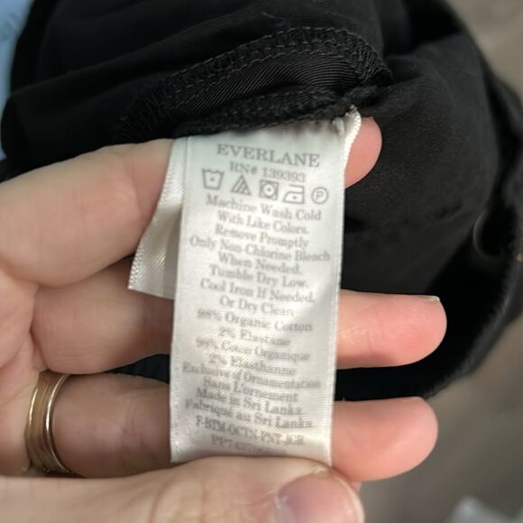 EVERLANE Black Jogger Organic Cotton The Easy Jogger Pants - Picture 10 of 11